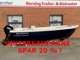 Sea Explorer 470 Premium m/Mercury F25 hk ELPT 4-takt EFI - VINTERKAMPAGNE !