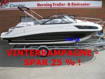 Bayliner VR5 OB Cuddy m/Mercury F150 hk Racing XL DS V6, hvid - VINTERKAMPAGNE !