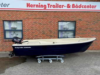 HTB jolle 405 Wile m/Mercury F6 hk MH 4-takt - JULI KAMPAGNE !