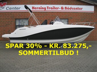 Quicksilver Activ 555 Open m/Mercury F80 hk EFI 4-takt - SOMMERTILBUD ! 