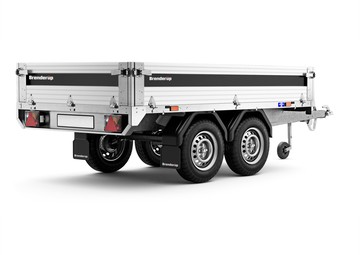 Brenderup 4260 AT, alu, 750 kg - TILBUDSPRIS !