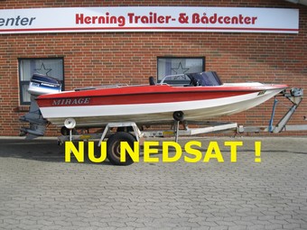 Mirage powerboat 15,6" m/Evinrude 115 hk V4 - NEDSAT !