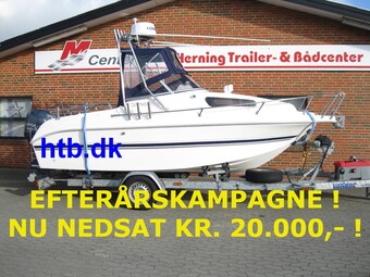 Drago 550 Fiesta m/Yamaha F100 hk 4-takt - NU NEDSAT KR. 20.000,- !