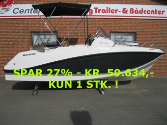 Quicksilver Activ 505 Open m/Mercury F60 hk EFI 4-takt, demo - UGENS PRISBASKER !
