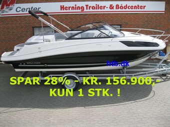 Bayliner VR5 OB Cuddy m/Mercury F150 hk XLDS Racing, hvid - UGENS PRISBASKER !